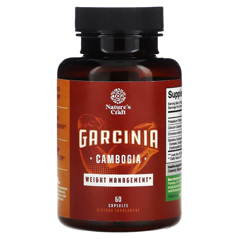 Natures Craft, Garcinia Cambogia, 60 Capsules