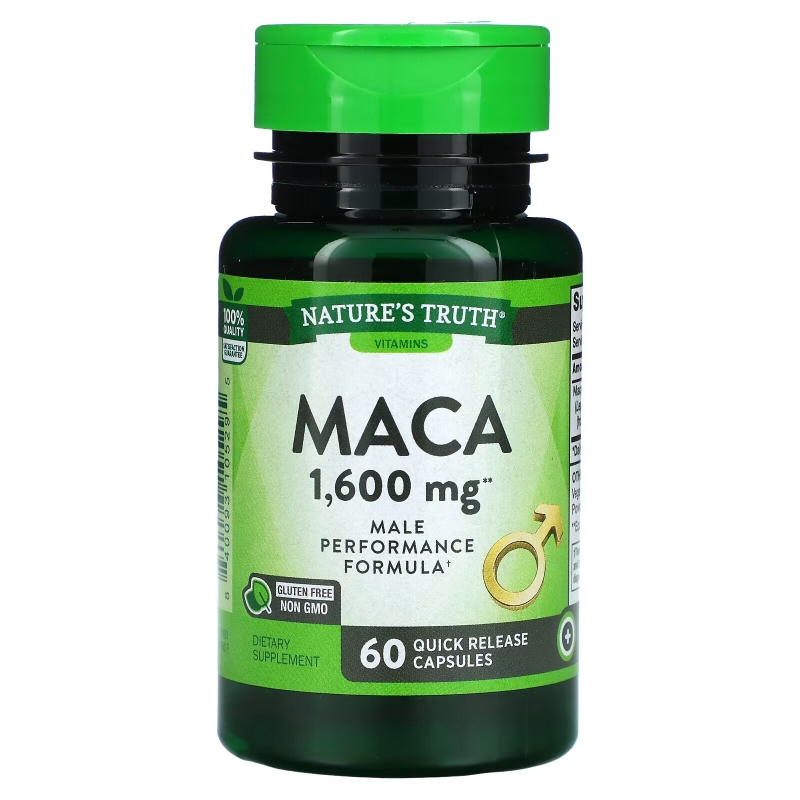 Nature's Truth, Maca, 1,600 mg, 60 Quick Release Capsules