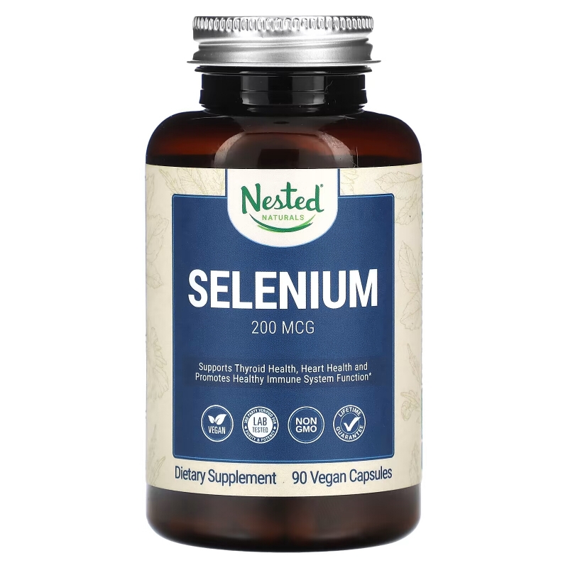 Nested Naturals, Selenium, 200 mcg, 90 Vegan Capsules