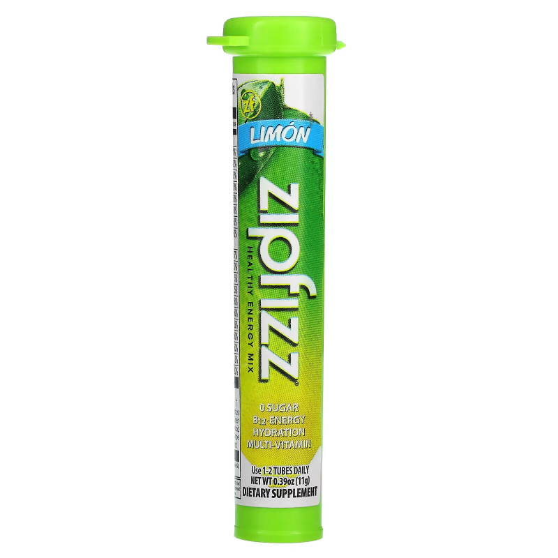 Zipfizz, Healthy Energy With Vitamin B12, Pina Colada, 20 Tubes, 11 g Each