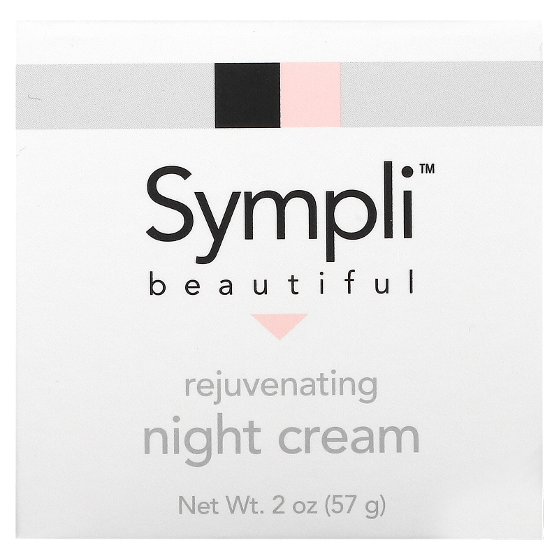 Sympli Beautiful, Rejuvenating Night Cream, 2 fl. oz (60 ml)