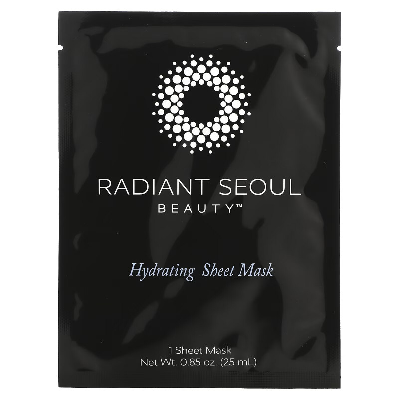 Radiant Seoul, увлажняющая тканевая маска, 1 шт., 25 мл (0,85 унции)